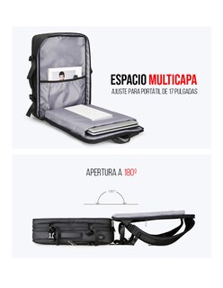 Foto 5 | Foto 5 | Mochila Expandible Mark Ryden 8057 Gris