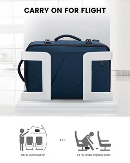 Foto 2 | Foto 2 | Mochila de Viaje Lovevook Carry On 50 L con Puerto USB Azul Marino - Venta Internacional