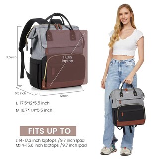 Foto 7 | Foto 7 | Mochila para Portátil Lovevook para Mujer- Venta Internacional