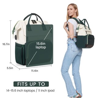 Foto 5 | Foto 5 | Mochila para Portátil Lovevook 15.6 \" Impermeable Puerto USB para Mujer - Venta Internacional