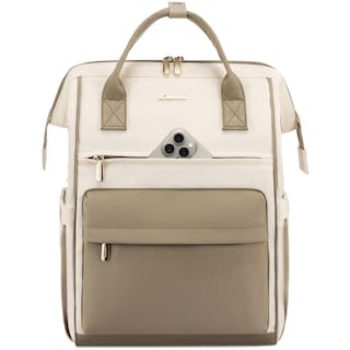 Foto 1 | Foto 1 | Mochila para Laptop LOVEVOOK 17 Pulgadas Beige - Venta Internacional