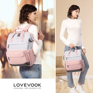 Foto 6 | Foto 6 | Mochila para Portátil Lovevook 15.6 \" Impermeable Puerto USB para Mujer - Venta Internacional