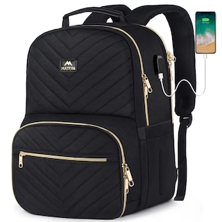 Foto 1 | Foto 1 | Mochila Matein Lonchera y para Laptop con Nevera USB de 15.6 \" para Mujer - Venta Internacional