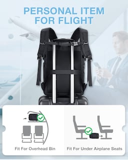 Foto 5 | Foto 5 | Mochila para Laptop Bagsmart Negro - Venta Internacional
