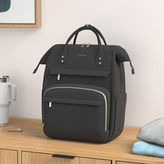 Foto 2 | Foto 2 | Mochila para Portátil Lovevook de 17.3 Pulgadas Resistente al Agua Negra para Mujer - Venta Internacional