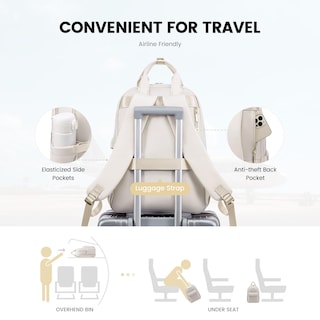 Foto 4 | Foto 4 | Mochila para Portátil Lovevook de 15.6 Pulgadas con Puerto Usb - Venta Internacional