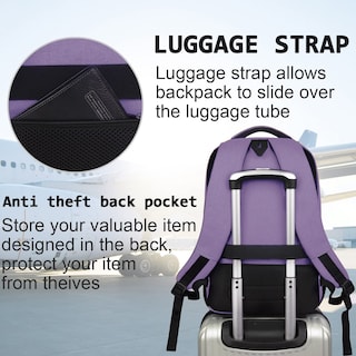 Foto 6 | Foto 6 | Mochila para Laptop Volher Business Travel 15.6 Pulgadas - Venta Internacional