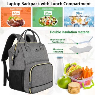 Foto 3 | Foto 3 | Mochila Matein 17 Pulgadas con Puerto Usb - Venta Internacional