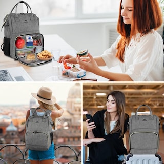 Foto 7 | Foto 7 | Mochila Matein 17 Pulgadas con Puerto Usb - Venta Internacional