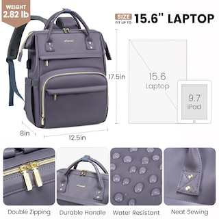 Foto 5 | Foto 5 | Mochila para Laptop Lovevook 17 Pulgadas - Venta Internacional