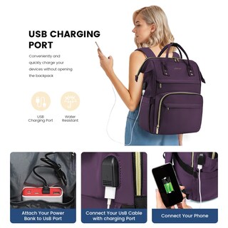 Foto 4 | Foto 4 | Mochila Lovevook para Laptop 17 Pulgadas - Venta Internacional