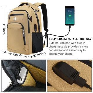 Foto 3 | Foto 3 | Mochila para Portátil Volher Business Travel Antirrobo 15.6 - Venta Internacional