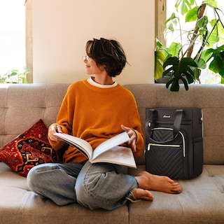 Foto 6 | Foto 6 | Mochila para Portátil Lovevook Impermeable Negra - Venta Internacional