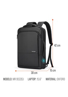 Foto 6 | Foto 6 | Mochila para Laptop Mark Ryden MR9533SJ 15.6 Pulgadas Impermeable