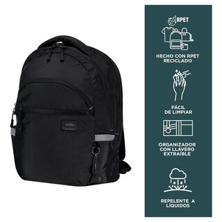 Foto 4 | Foto 4 | Mochila Totto Porta Laptop Negra