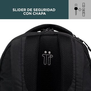 Foto 5 | Foto 5 | Mochila Totto Porta Laptop Negra