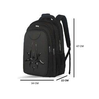 Foto 2 | Foto 2 | Mochila Para Laptop De 17 Pulgadas Gran Capacidad Belug, Negro Color:b
