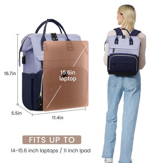 Foto 6 | Foto 6 | Mochila para Laptop 15.6 Pulgadas Lovevook-Venta Internacional