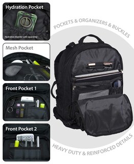 Foto 2 | Foto 2 | Mochila Rockland Military Tactical Para Portátil De Hasta 17 Pulgadas - Venta Internacional.