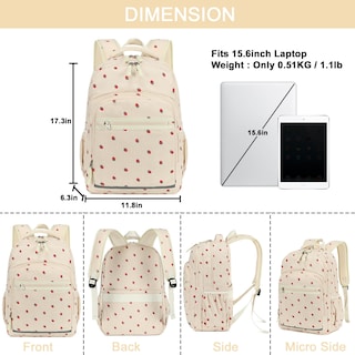 Foto 2 | Foto 2 | Mochila Bluboon Para Mujer Con Puerto Usb Para Portátil De 15 6 Pulgadas - Venta Internacional.