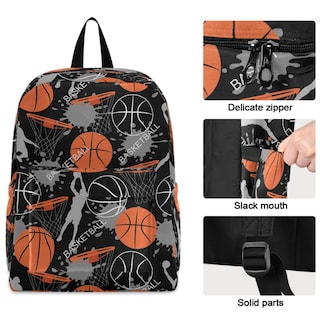Foto 2 | Foto 2 | Mochila Zzwwr Sport Para Juego De Baloncesto Impermeable 25 L 15.6 Pulgadas - Venta Internacional.