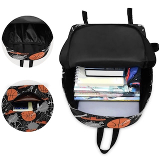 Foto 3 | Foto 3 | Mochila Zzwwr Sport Para Juego De Baloncesto Impermeable 25 L 15.6 Pulgadas - Venta Internacional.