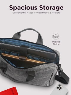 Foto 5 | Foto 5 | Maletín para Laptop 15.6 Pulgadas Lenovo Gris-Venta Internacional