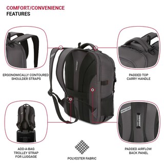 Foto 2 | Foto 2 | Mochila Swissgear Civic Pro Para Portátil 16'' Gris - Venta Internacional.