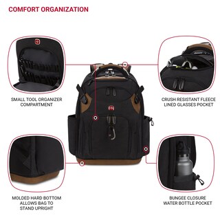 Foto 3 | Foto 3 | Bolsa De Herramientas Swissgear Work Pack Pro Para Portátil De 17 Pulgadas - Venta Internacional.