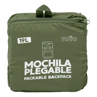 Foto 8 | Foto 8 | Totto Mochila Plegable Porta Laptop De 13 19 Lt Viaje Colla
