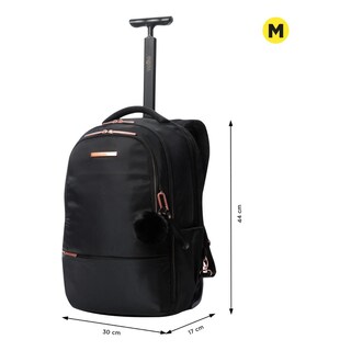 Foto 3 | Foto 3 | Mochila con Ruedas Totto Negra
