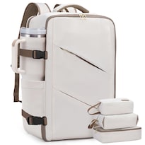 Mochila De Viaje Lovevook Para Portátil De 17 Pulgadas Para Mujer  Color Beige - Venta Internacional.
