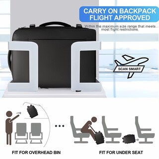 Foto 5 | Foto 5 | Mochila Bange De 35 L Ampliable Para Portátil De 17 3 Pulgadas  Para Hombre - Venta Internacional.