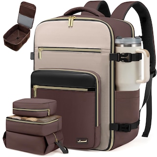 Foto 1 | Foto 1 | Mochila De Viaje Lovevook De 40 Litros Para Mujer Con Compartimento Para Portátil De 17 Pulgadas - Venta Internacional.