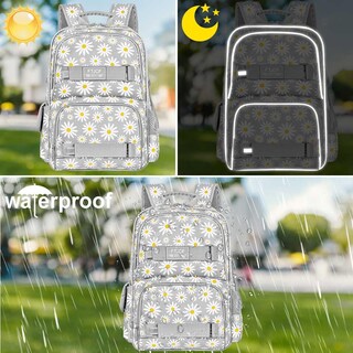 Foto 3 | Foto 3 | Mochila Agsdon Daisy Girls Para Portátil De 17 Pulgadas Con Fiambrera Color Gris - Venta Internacional.