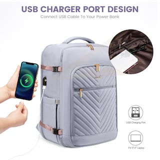 Foto 6 | Foto 6 | Mochila De Viaje Lovevook Grande Para Mujer Con Cubos De Embalaje - Venta Internacional.