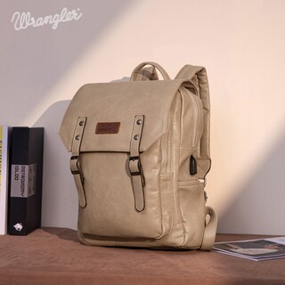 Foto 2 | Foto 2 | Mochila Montana West × Wrangler De Piel Vegana Para Portátil De 17 3'' - Venta Internacional.