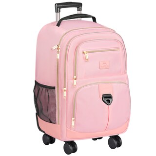 Foto 1 | Foto 1 | Mochila Enrollable Matein Roller Para Portátil De 18 Pulgadas  Rosa  Para Mujer - Venta Internacional.