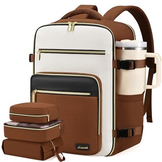Foto 1 | Foto 1 | Mochila De Viaje Lovevook De 40 Litros Para Mujer Con Compartimento Para Portátil De 17 Pulgadas - Venta Internacional.