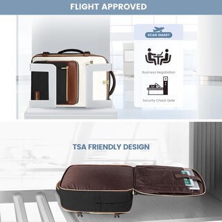 Foto 6 | Foto 6 | Mochila De Viaje Lovevook De 40 Litros Para Mujer Con Compartimento Para Portátil De 17 Pulgadas - Venta Internacional.