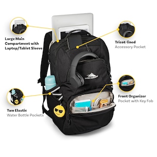 Foto 6 | Foto 6 | Mochila High Sierra Swoop De 30 Litros Para Portátil De 17 Pulgadas Con Funda Para Tableta - Venta Internacional.