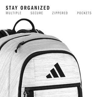 Foto 3 | Foto 3 | Mochila Adidas Excel Para Hombre Y Mujer Blanca/negra 7l - Venta Internacional.