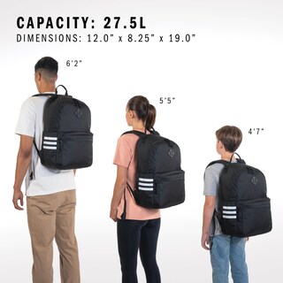 Foto 6 | Foto 6 | Mochila Adidas 3-stripe Classic Para Hombre Y Mujer - Venta Internacional.