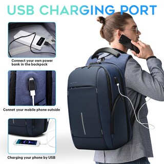 Foto 6 | Foto 6 | Mochila Bange Para Hombre Y Mujer  Portátil De 15 6 Pulgadas  Resistente Al Agua - Venta Internacional.