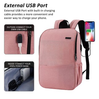 Foto 3 | Foto 3 | Mochila Para Portátil Maxtop Bookbag Con Puerto De Carga Usb De 17 Pulgadas - Venta Internacional.