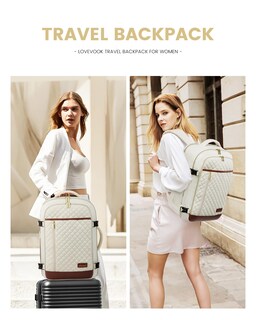 Foto 6 | Foto 6 | Mochila De Viaje Lovevook Para Portátil De Mujer De 15 6 Pulgadas Con Cubos De Embalaje - Venta Internacional.