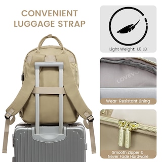 Foto 4 | Foto 4 | Mochila Para Portátil Lovevook Resistente Al Agua Para Mujer De 15 6/17 3 Pulgadas - Venta Internacional.