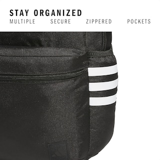 Foto 3 | Foto 3 | Mochila Adidas 3-stripe Classic Para Hombre Y Mujer Negra - Venta Internacional.