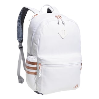 Foto 1 | Foto 1 | Mochila Adidas 3-stripe Classic Para Hombre Y Mujer Blanca/rosa - Venta Internacional.