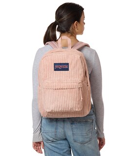 Foto 6 | Foto 6 | Mochila Jansport Superbreak Plus Fx Surreal Corduroy Misty Rose - Venta Internacional.